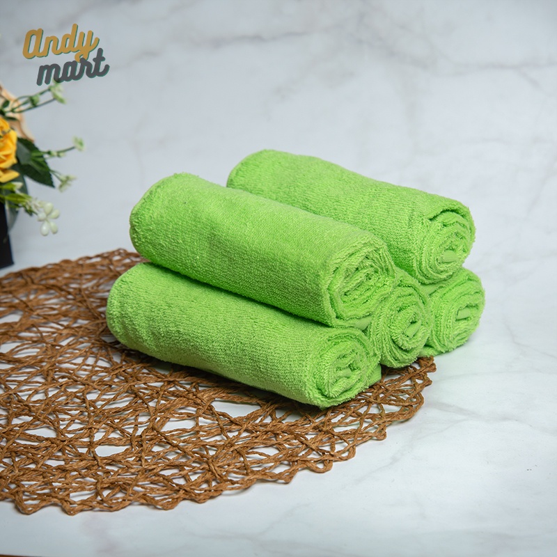 Khăn lau mặt cao cấp 30x50 sợi cotton dày dặn, mềm mại, thấm hút tốt