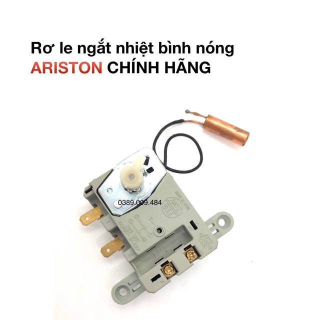 Rơ le ngắn nhiệt bình nóng ARISTON CHÍNH HÃNG (rơ le có râu)