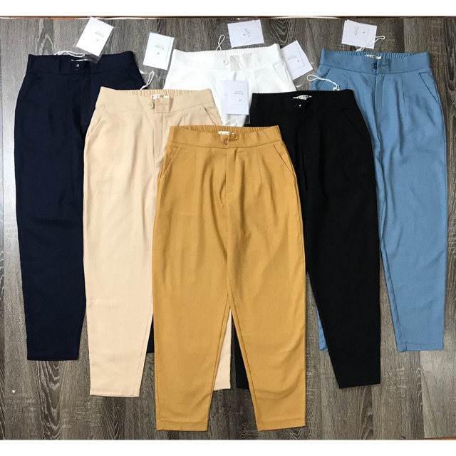 Quần Baggy đũi linen
