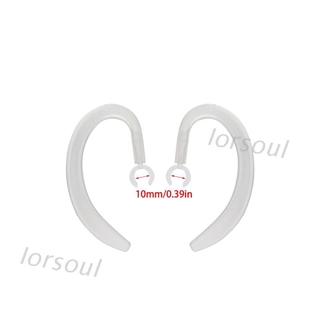 1 Cặp Móc Tai Nghe Bluetooth Bằng Cao Su Có Thể Xoay Được