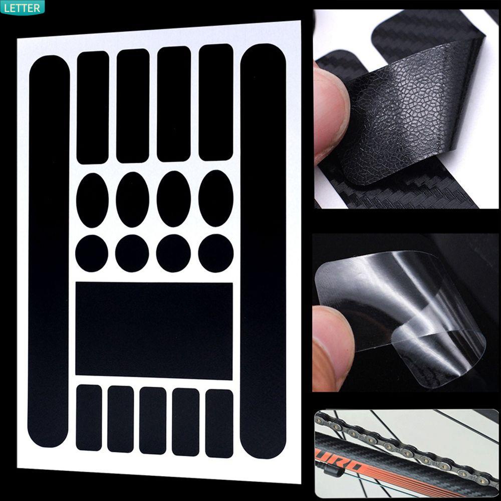 Sticker 3 Kiểu Nhãn Dán Bảo Vệ Phuộc Trước Xe Đạp Leo Núi Chống Trầy Xước