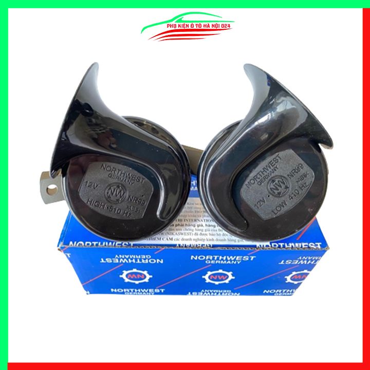 Bộ còi sên  NW 12-24VDC dùng cho ô tô xe máy