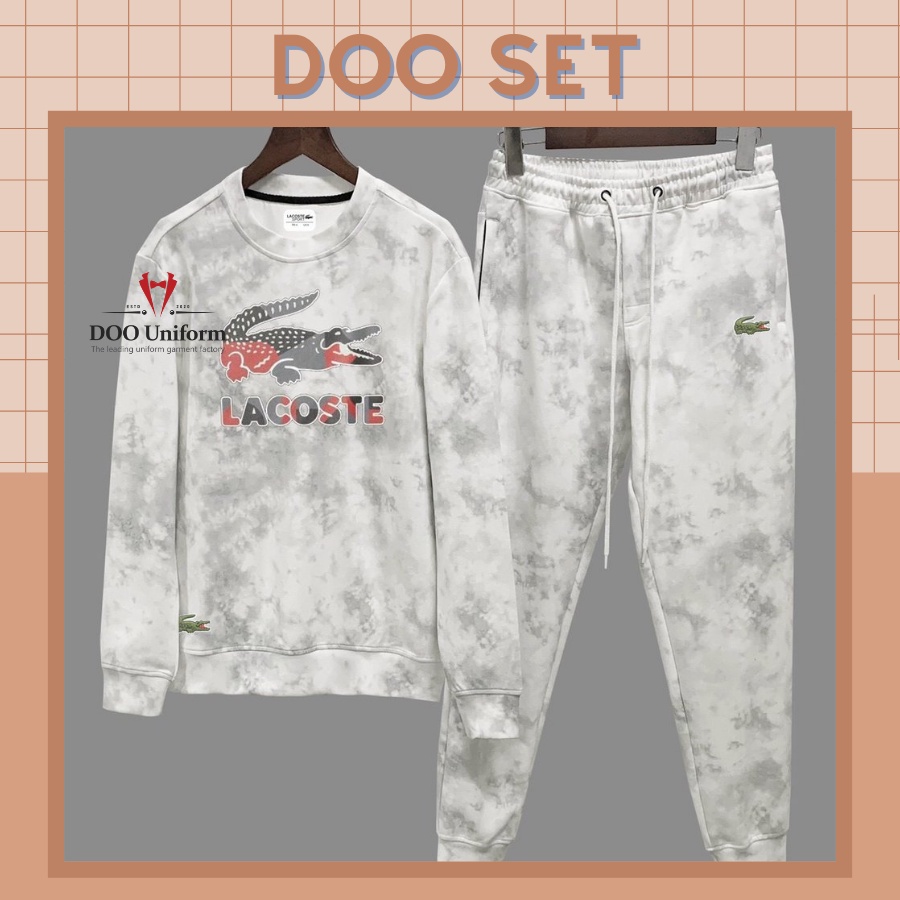 [DOO SET] Bộ đồ nam thể thao Cá Sấu loại siêu cấp