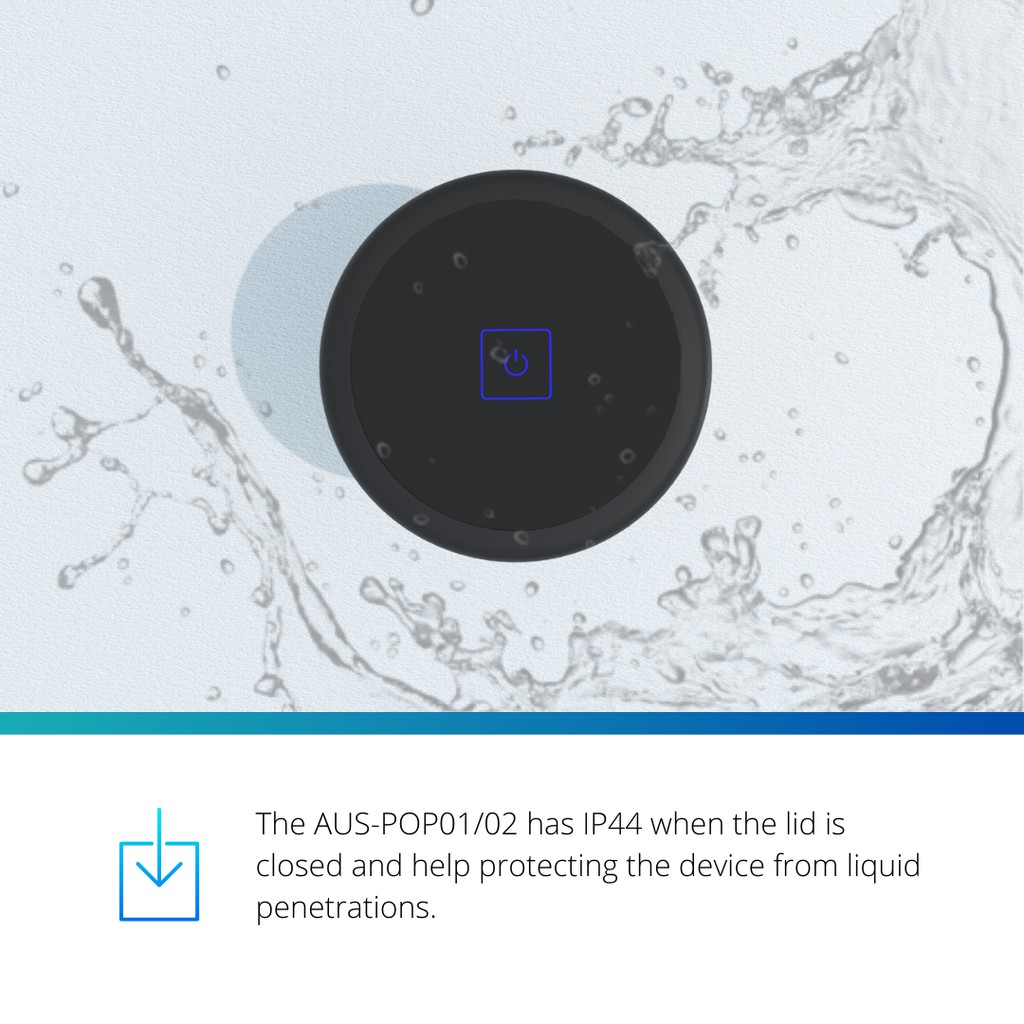 Ổ Cắm Âm Bàn Thông Minh AZURA AUS-POP02 - Hàng Chính Hãng