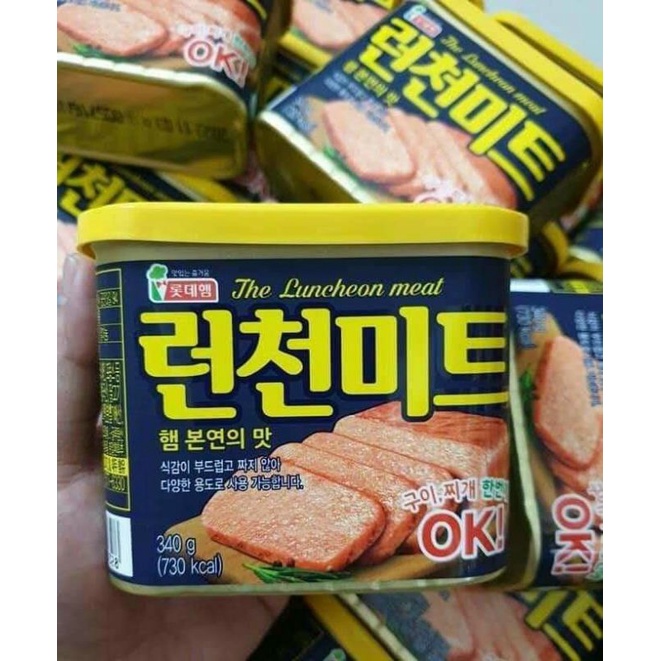 🥫Thịt hộp Lotte Lunchoen Meat Hàn Quốc 340g🥫