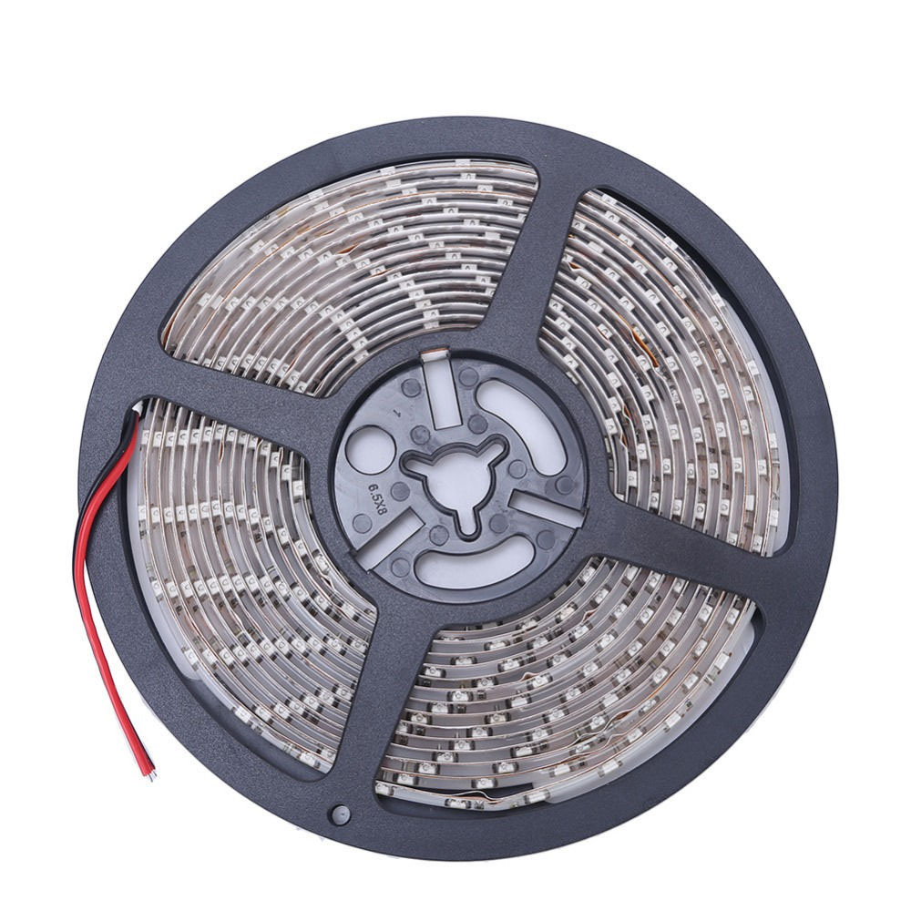 Dải Đèn Led 5m 60leds / M Smd 2835 Dc 12v Nhiều Màu Chống Thấm Nước Dùng Trang Trí Nhà Cửa