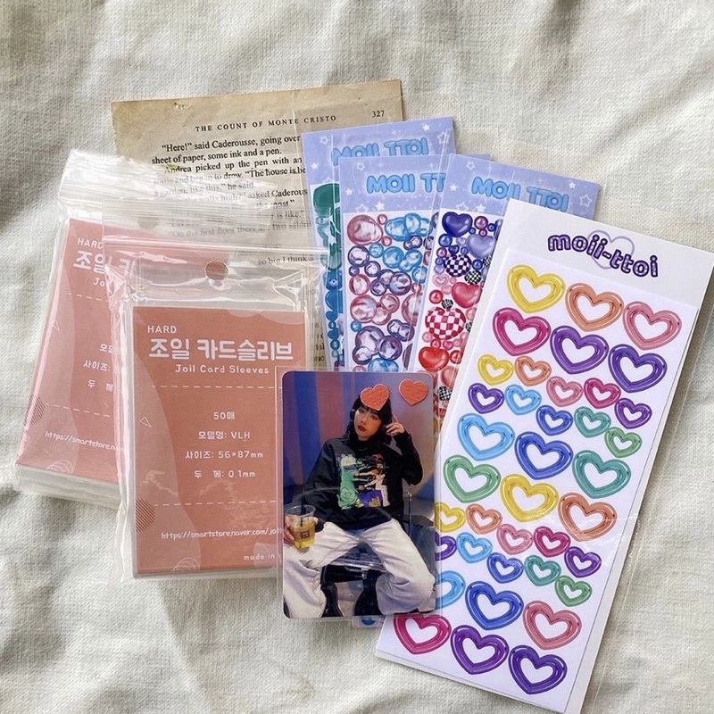 Joil Card Sleeve SIÊU DÀY Bảo Quản, Đựng Card Idol, Thần Tượng