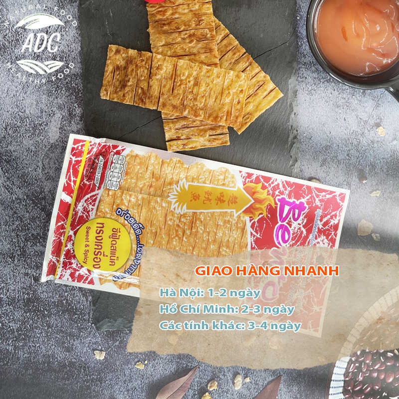 Bento Thái Lan Chính Hãng Gói 5g - Mực Bento Cay Cay Hải Sản Siêu Ngon - Ăn vặt NaNa