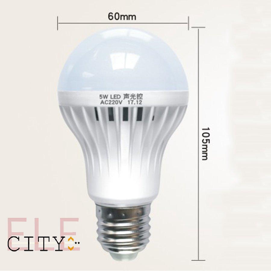 Bóng Đèn Led Cảm Biến Âm Thanh E27 12 Bóng