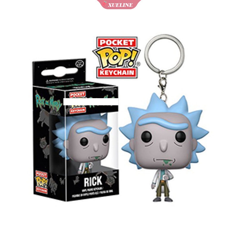 Móc khóa búp bê Rick and Morty dễ thương