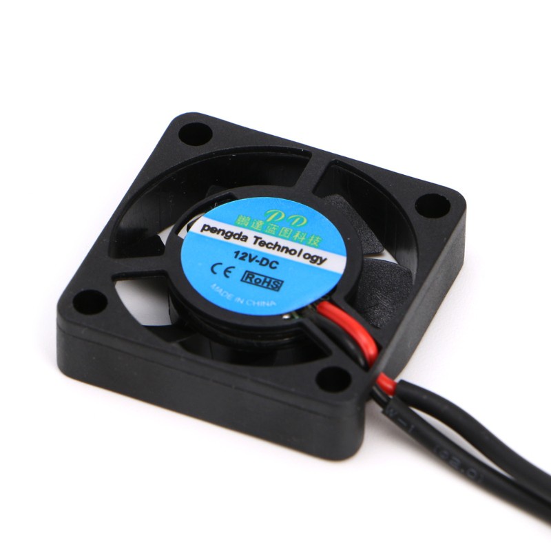 btsg DC 5V/12V 30*30*7mm Small 2Pin Brushless 2-Wire 3007S Axial Cooler Cooling Fan