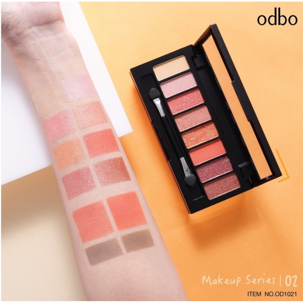 Phấn mắt Odbo 2 tầng Makeup OD1021