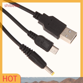 （ʚshibelss）1.2m 2 in 1 USB Data Data Transfer Sync Charge Cable Cord Wire for Sony PSP