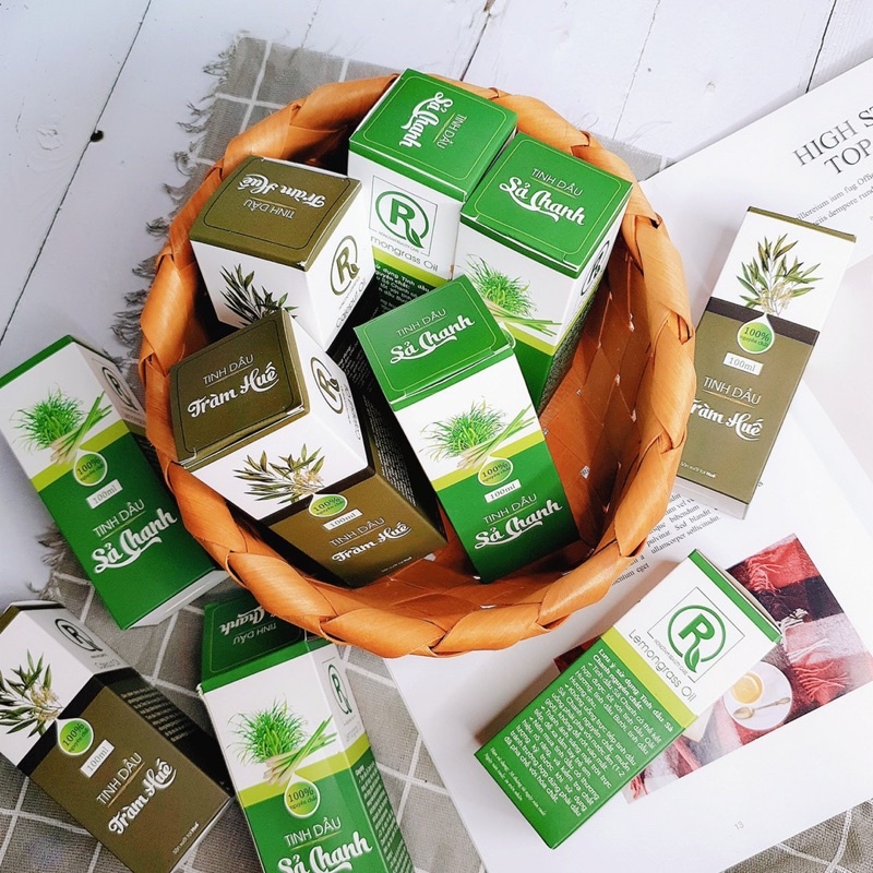 Tinh dầu sả chanh 100ml dùng sát khuẩn-khử mùi hôi-làm thơm phòng