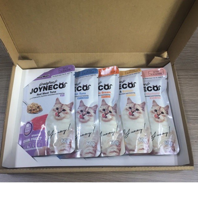 Pate mèo Cattyman JOYNECO 60g giàu dinh dưỡng cho mèo mọi lứa tuổi