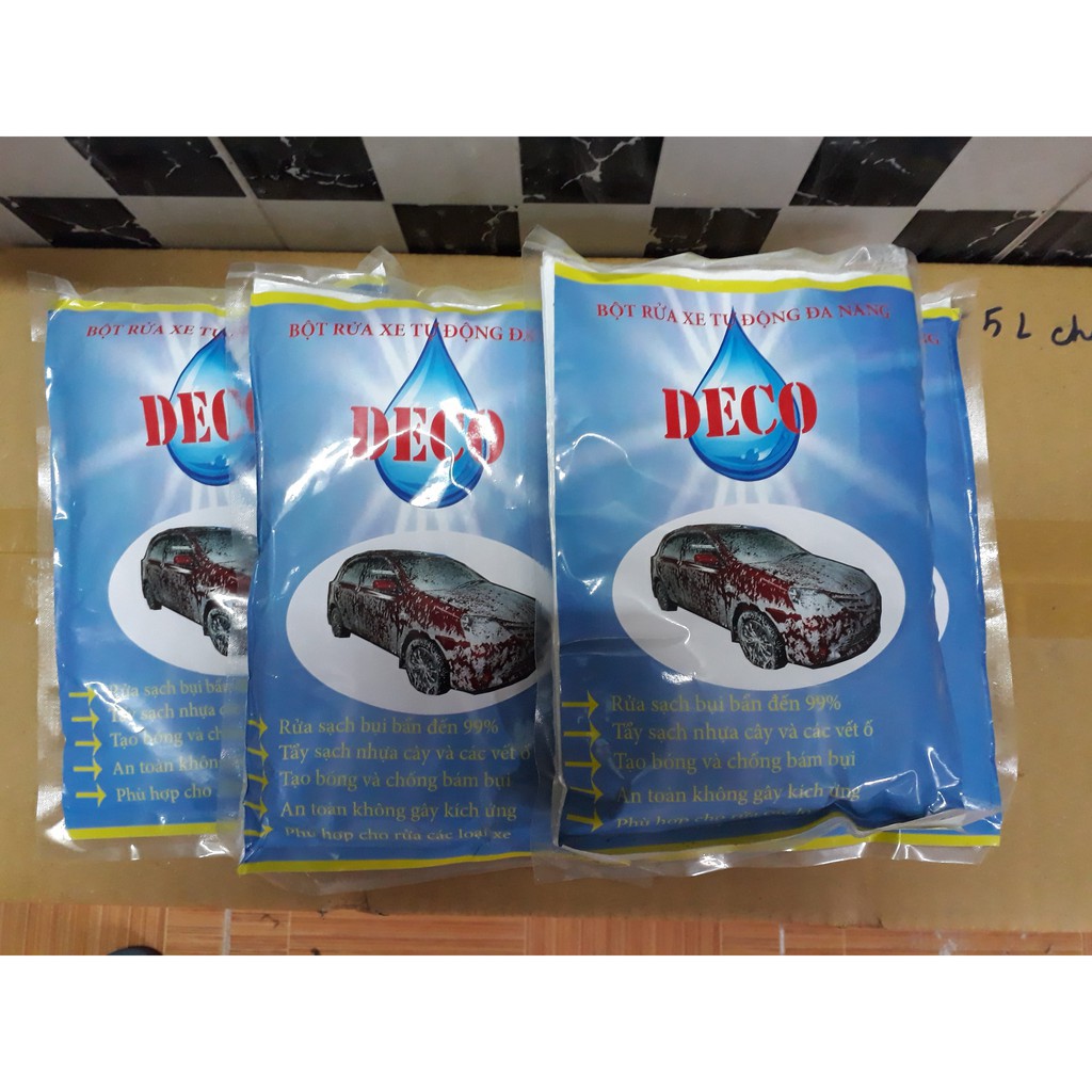 Bột rửa xe không chạm DECO loại 500g