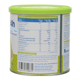 Sữa Non ColosIgG 24h 90G (60 gói x 1.5g).[Date 2023]