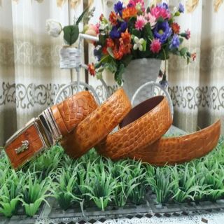 Dây nịt da cá sấu