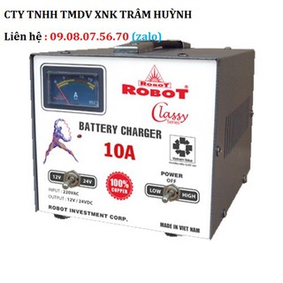 Sạc Tăng Giảm Robot 10A