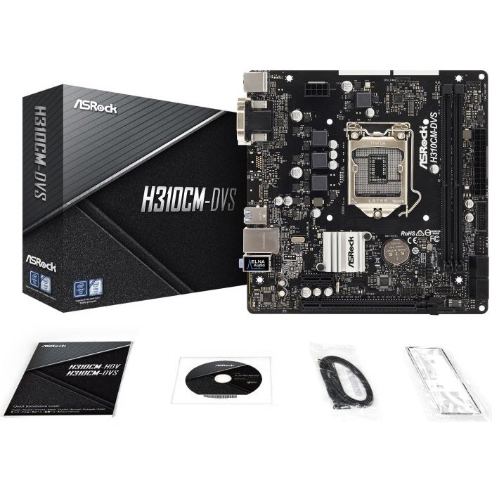 Bo mạch chủ Asrock H310CM-HDV | | Bảo hành 36 T | BigBuy360 - bigbuy360.vn