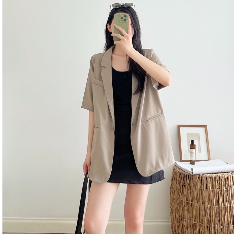Áo blazer 1 cúc (9661) _ A0527 | BigBuy360 - bigbuy360.vn