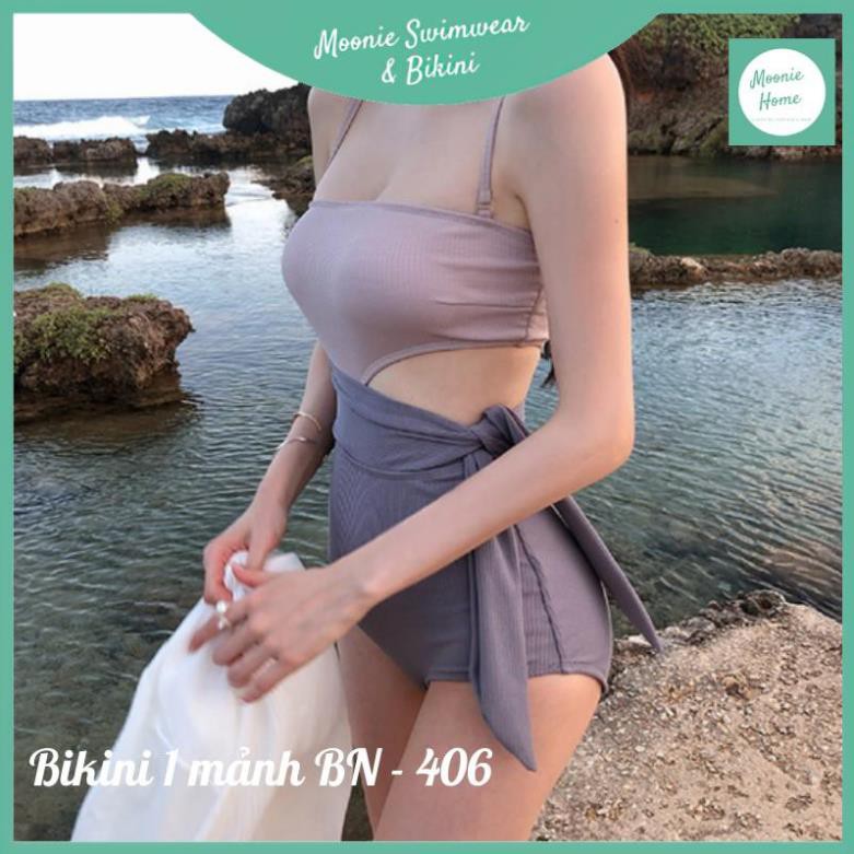 Bikini Nữ Liền Thân/ Đồ Bơi Nữ 1 Mảnh Mới Nhất Mã BN - 406 (Ảnh +Video Thật)