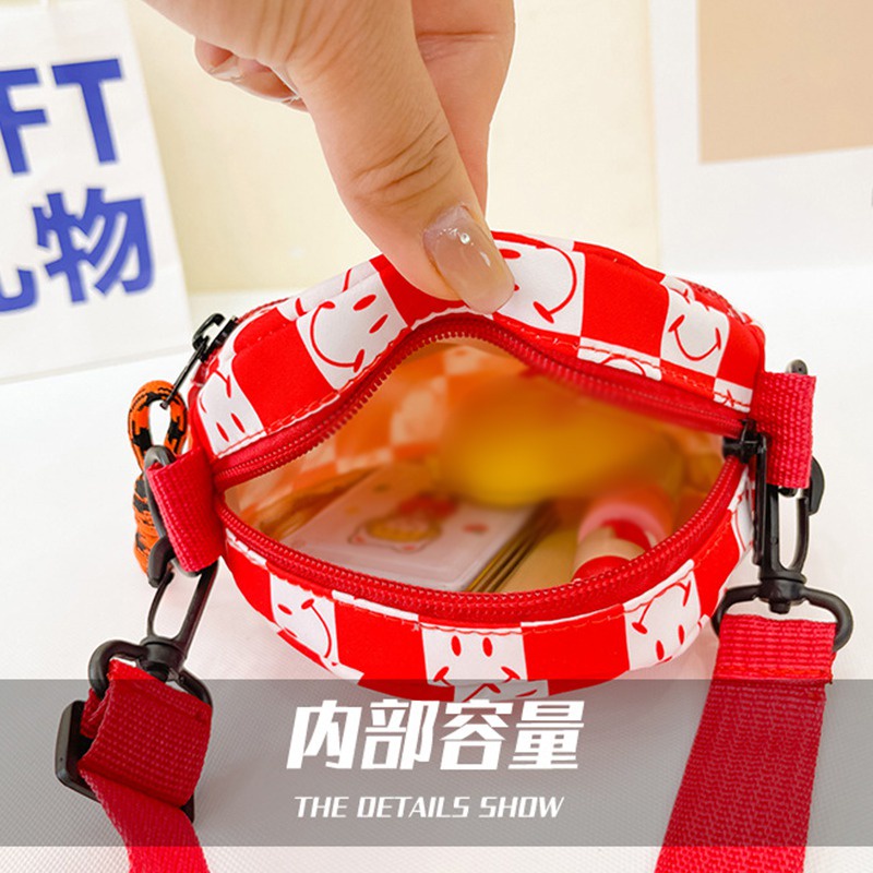 Túi Đeo Chéo In Họa Tiết Hoạt Hình Siêu Nhẹ Thời Trang Xinh Xắn Dành Cho Bé