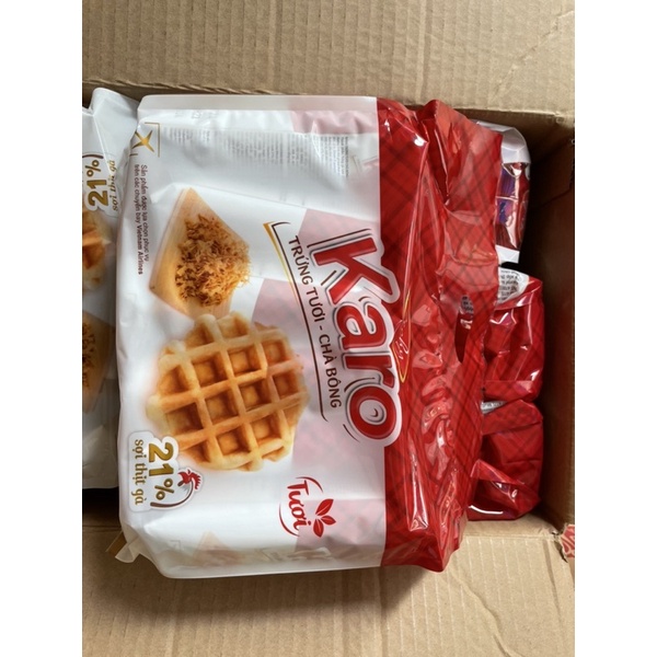 Set 6 Bánh Trứng Tươi Karo Chà Bông | BigBuy360 - bigbuy360.vn