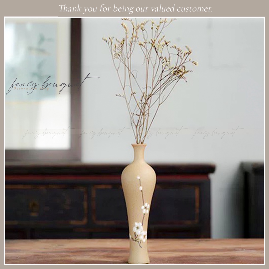 Bình gốm Jingdezhen Zen Hoa nghệ thuật❤️FREESHIP❤️ Bình hoa thủ công sáng tạo phòng khách trang trí