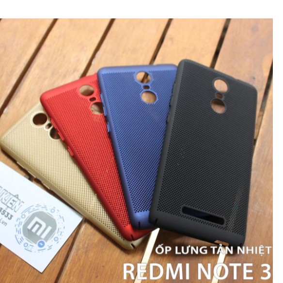 Ốp Lưng Dạng Lưới Tản Nhiệt Dành Cho Xiaomi Redmi Note 3 - Camera Dọc