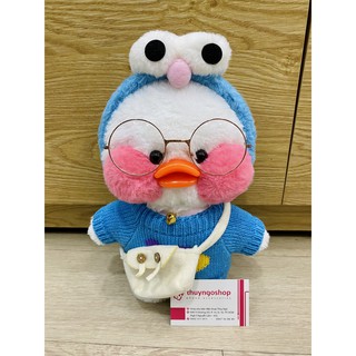 [SẴN HÀNG FULL HỘP] Vịt Vàng Má Hồng Lalafanfan Cafemini Môi Trề Siêu Dễ Thương (Size 30cm) Mẫu 13