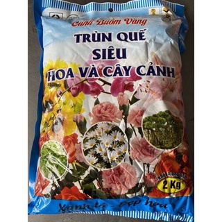Phân trùn Quế chuyên dùng cho hoa & cây kiểng