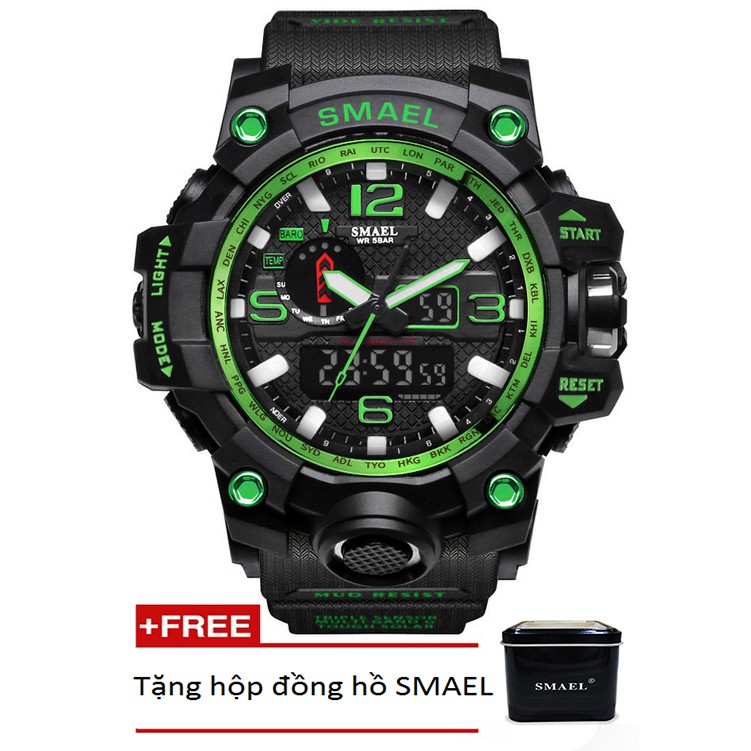 Đồng hồ điện tử thể thao nam SMAEL dây Silicon SM006 | BigBuy360 - bigbuy360.vn