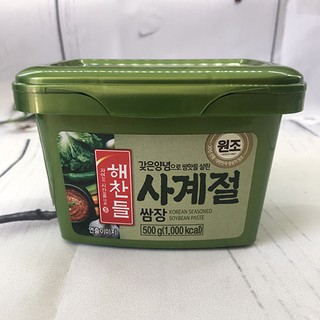 Tương Ssamjang Hàn Quốc chấm thịt nướng 500gr màu xanh