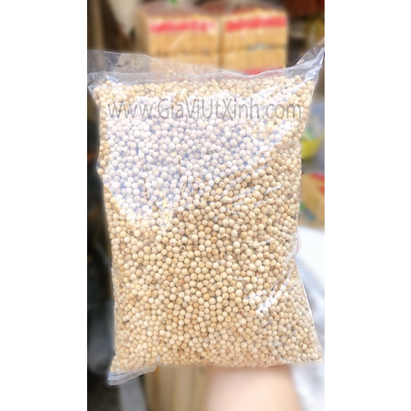 TIÊU SỌ HỘT 100G - TIÊU SỌ TRẮNG - WHITE PEPPER