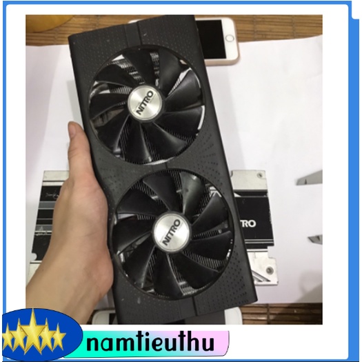 Bộ Fan tản kèm tấm chắn sau Nitro Saphire rx580