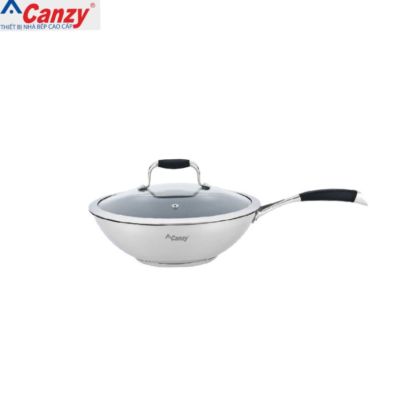 Chảo Từ Chiên Xào INOX 304 Cao Cấp CANZY CZ WORK 28