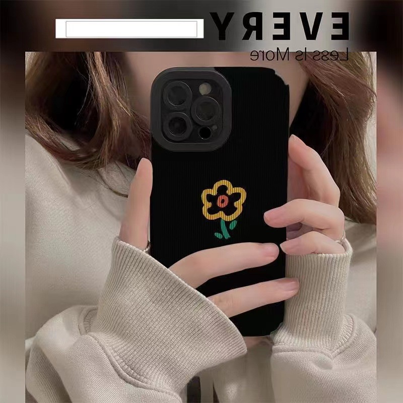 Ốp Điện Thoại Tpu Dẻo In Hình Hoa Đơn Giản Chống Rơi Vỡ Cho iPhone 14 / 14 Pro Max 11 12 Pro Max 13 / 6 / 7 / 8Plus / X Max