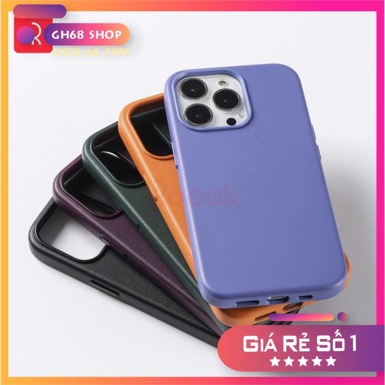 Bao Da Điện Thoại Từ Tính Cho iPhone 13 Pro Max / 13 Pro /13 / 12 Pro Max / 12 Pro - MagSafe