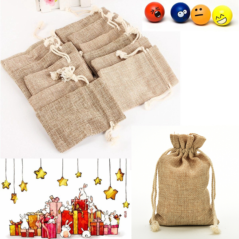 Bộ 11 Túi Vải Canvas Mini Dễ Thương