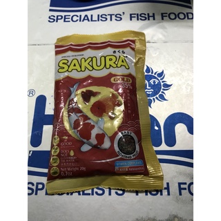 2 túi thức ăn cá chọi sakura 20gr