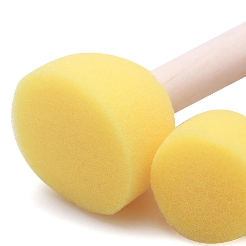 Set 4 Cây Cọ Mút Bọt Biển Vẽ Tranh Cho Bé