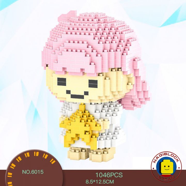 Đồ chơi lắp ghép mô hình kuromi melody cinnamon nanoblock HC 6014-6019