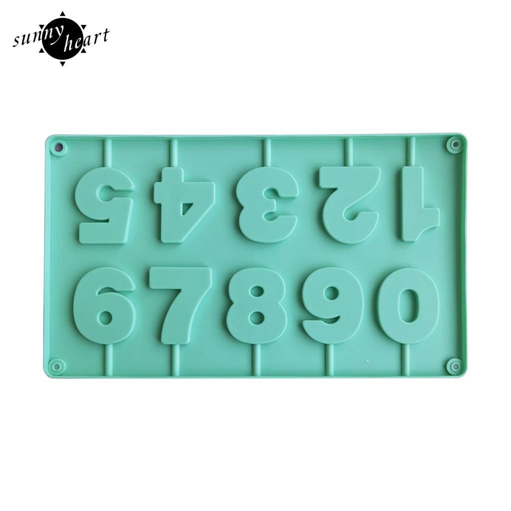 Khuôn Silicone Làm Kẹo Mút / Sô Cô La / Món Tráng Miệng