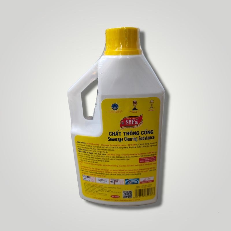 Chất thông cống SIFA dạng nước 1.4kg 1400g 700g siêu mạnh phân hủy nhanh