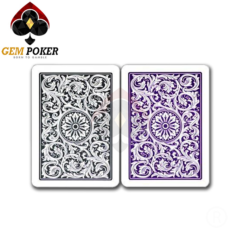 ⚜️ BÀI POKER COPAG 1546 PURPLE/GRAY PLASTIC ⚜️