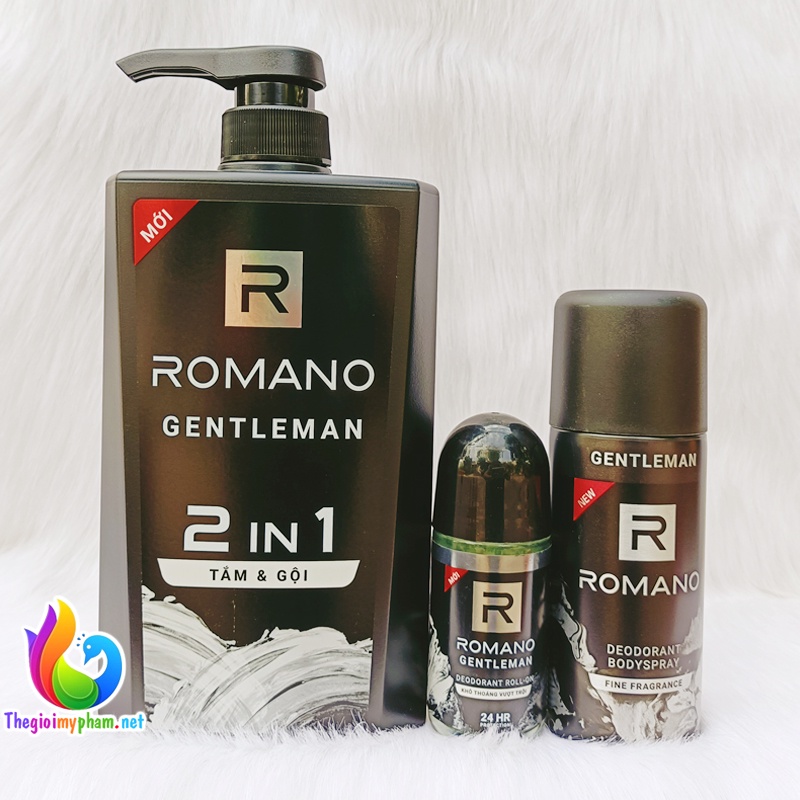 Combo Hương Nước Hoa Romano Gentleman