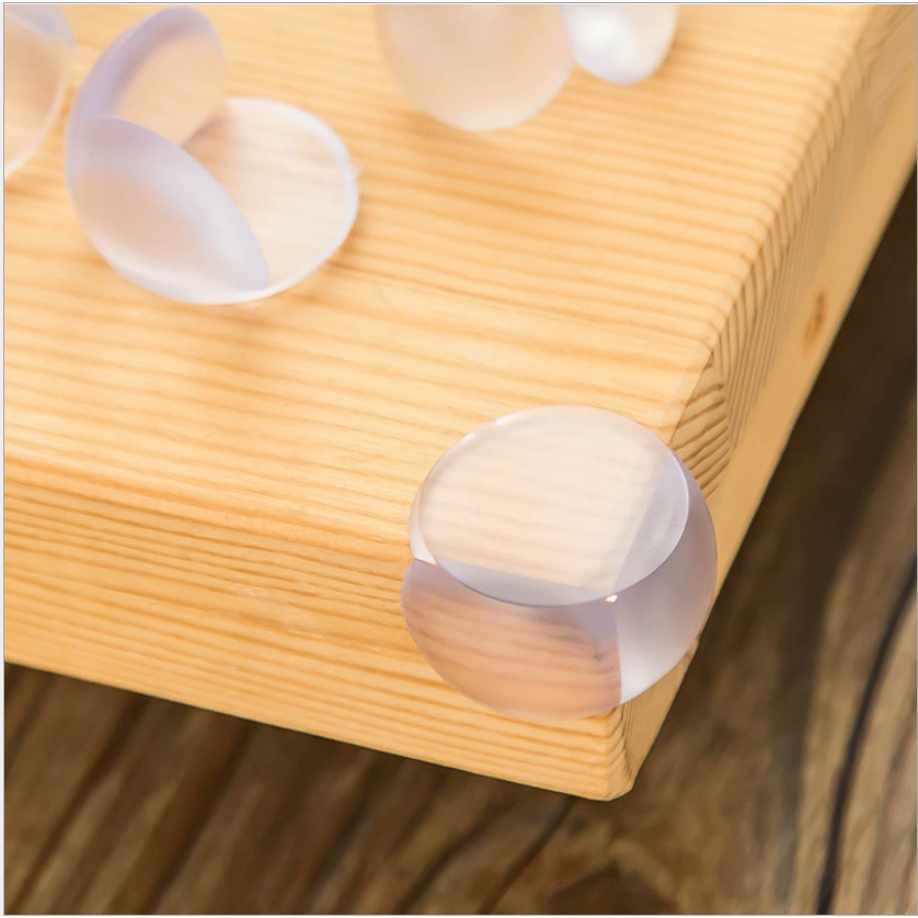 SET 4 Miếng Bịt Góc Bàn, Bọc Cạnh Bàn Silicon Tránh Va Đập, An Toàn Cho Bé Và Người Già 2Q2