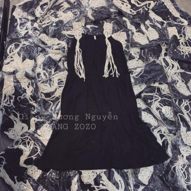 [HÀNG CHUẨN-CÓ ẢNH THÂT] VÁY DÂY TẾT BẦU BÍ BON CHEN THOẢI MÁI | BigBuy360 - bigbuy360.vn