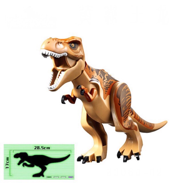 Lego khủng long - Mô hình khủng long bạo chúa TYRANNOSAURUS REX Jurassic World - Đồ chơi xếp hình lắp ráp sáng tạo